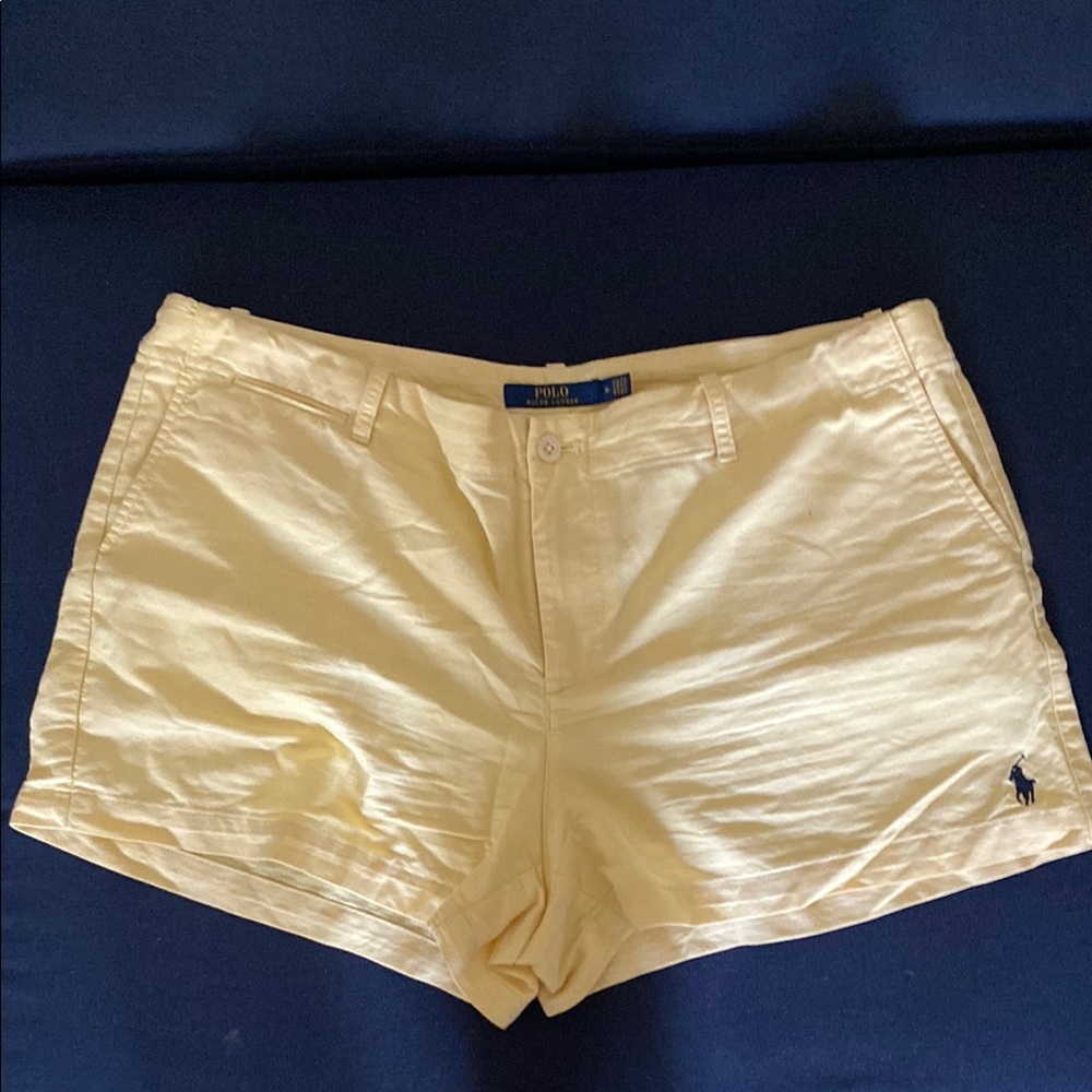 Polo by Ralph Lauren Yellow Bermudas Classic Cotton Style